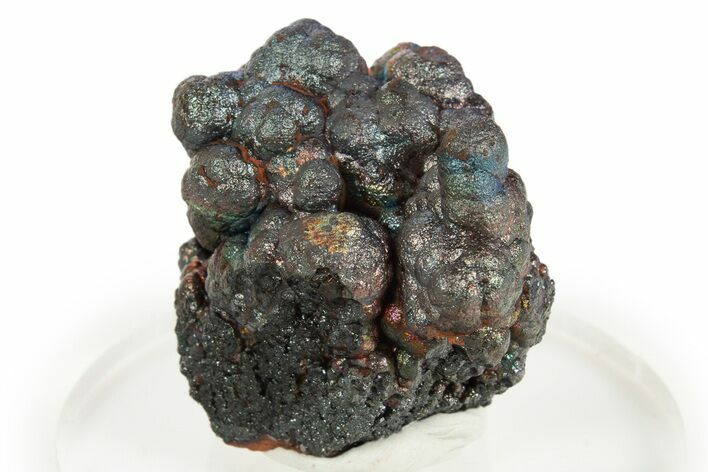 Vibrant Iridescent Goethite Stalactite Formation - Spain #320865